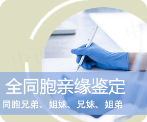 曲靖全同胞亲缘鉴定
